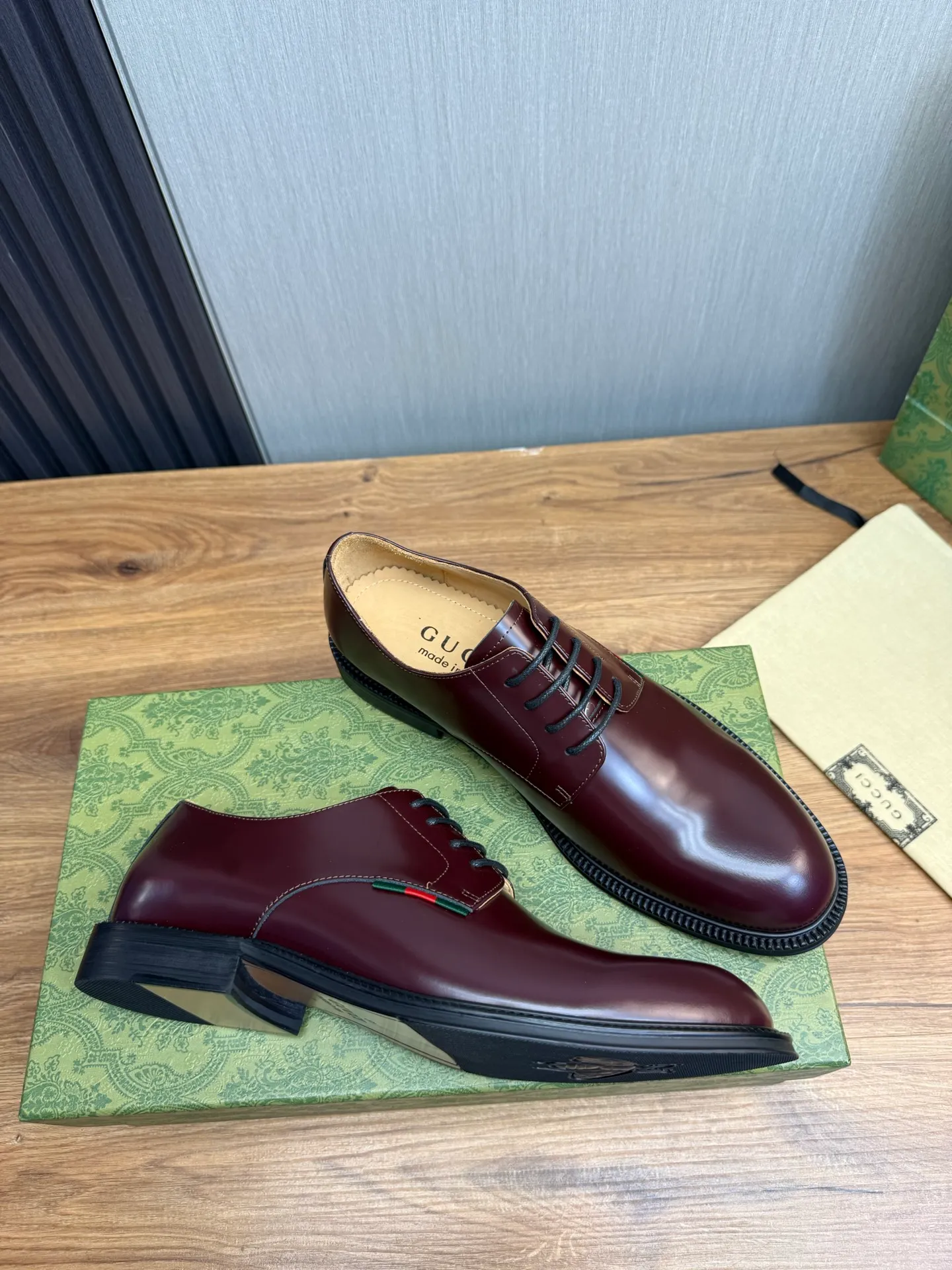 Factory price 520💰 ＧＵＣＩＩ Men's business casual leather shoes, luxurious and noble👞All imported original brand leather, just to create a more comfortable wearing experience, upper: original cowhide ➕Imported full cow lining, original outsole ✔️36-45 (45 non-returnable)